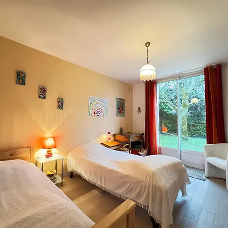Les Sylphes - Parking, Wifi, Tv, 350 M De La Pornichet